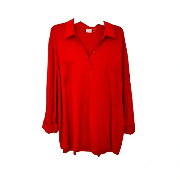 Chico’s Button Down Blouse - Picture 1 of 7